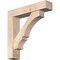 Ekena Millwork Balboa Block Smooth Bracket w/ Offset Brace, Douglas Fir, 7 1/2"W x 36"D x 36"H BKT0806X36X36BOA05SDF - alternate 1